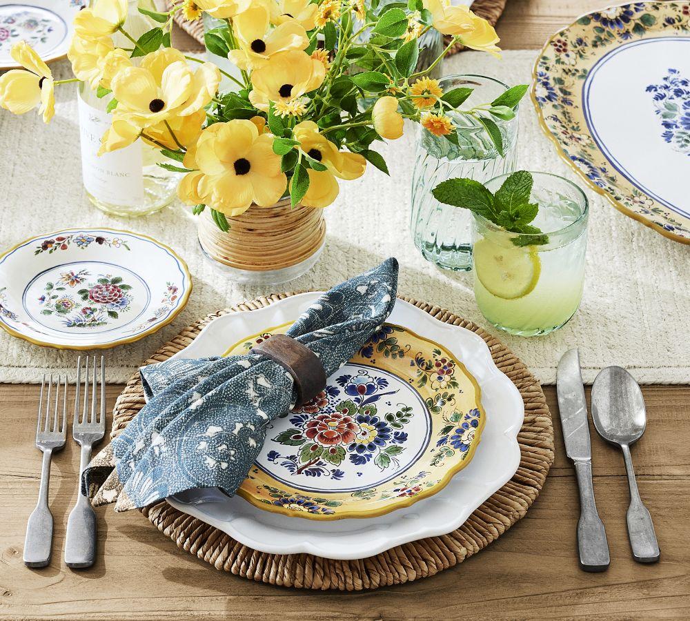 Pottery barn charger plates shop